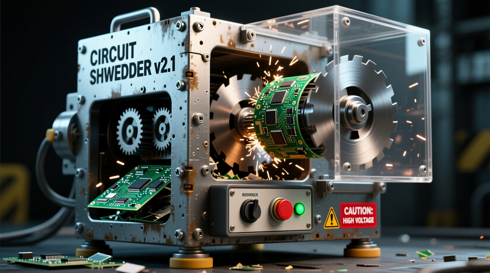 Build a Safe DIY Circuit Board Shredder: Step-by-Step Guide