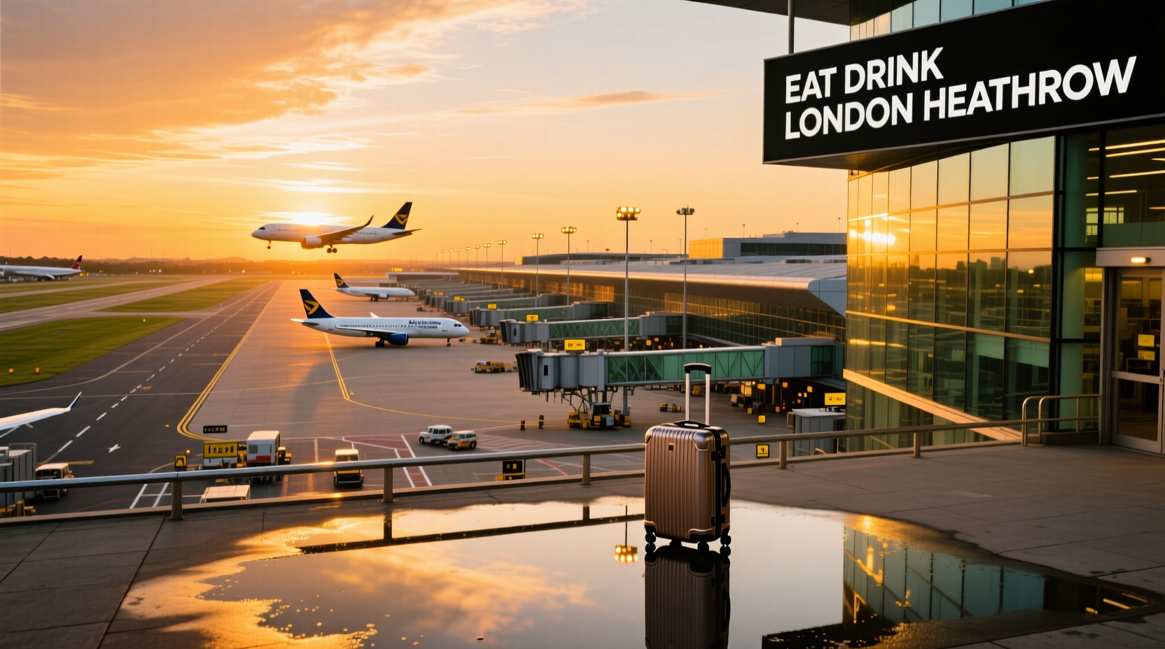Eat & Drink at London Heathrow International Airport: Budget Traveler’s Guide