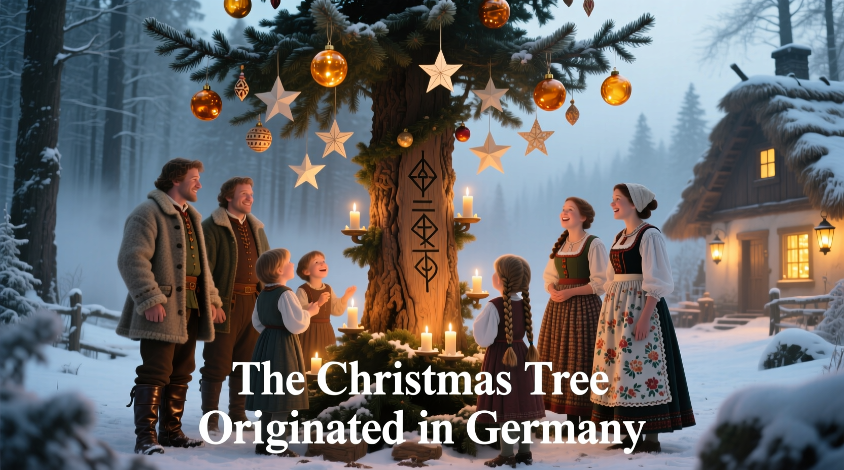 where did the christmas tree originate from