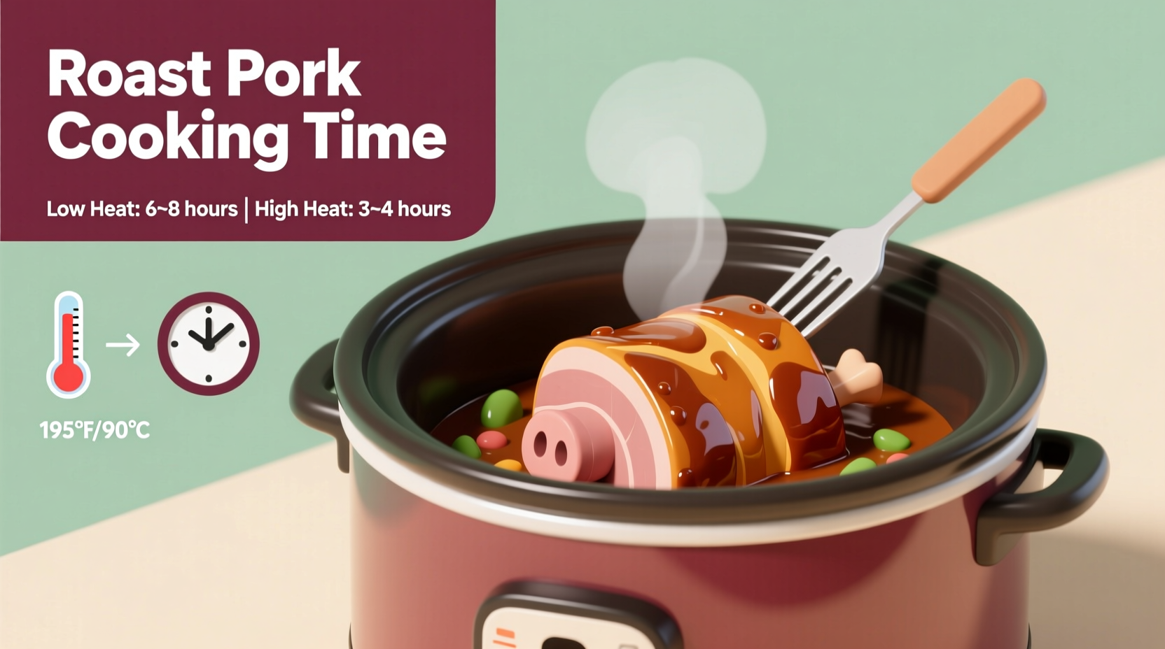 General time guidelines by food