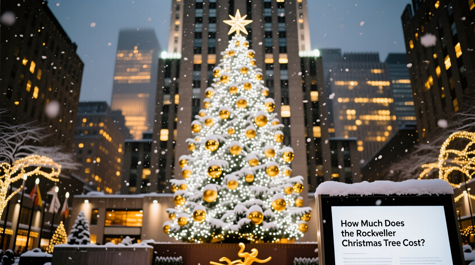 how much does the rockefeller christmas tree cost