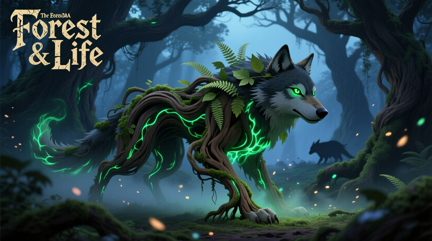 Forest and Life combining to form Animal element in game