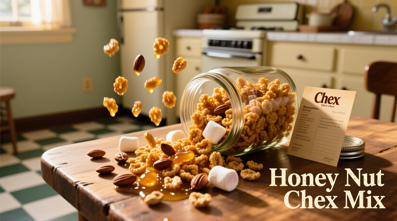 honey nut chex mix