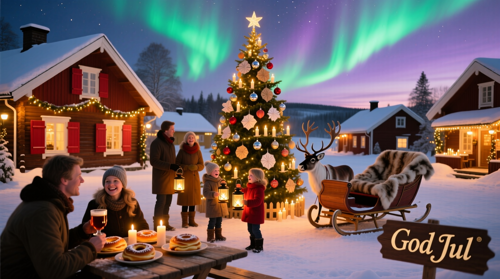how is christmas celebrated in sweden