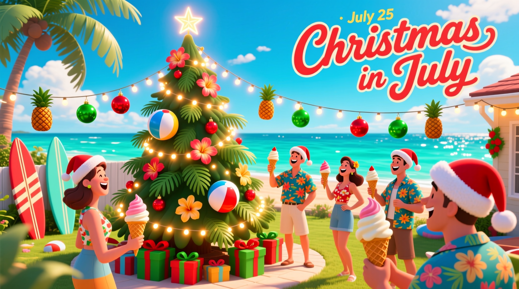 what day is christmas in july