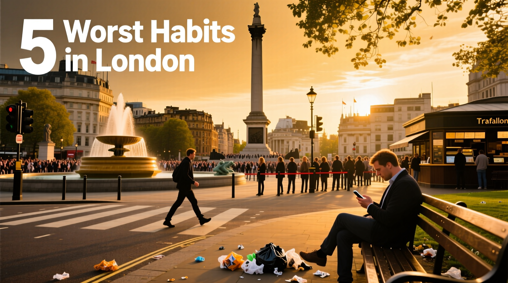 5 Worst Habits Picked in London: Budget Travel Guide