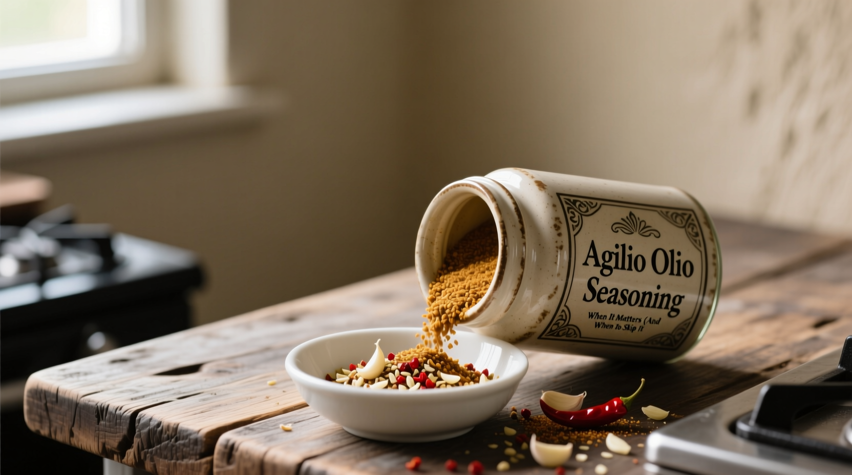 aglio olio seasoning when it matters and when to skip it