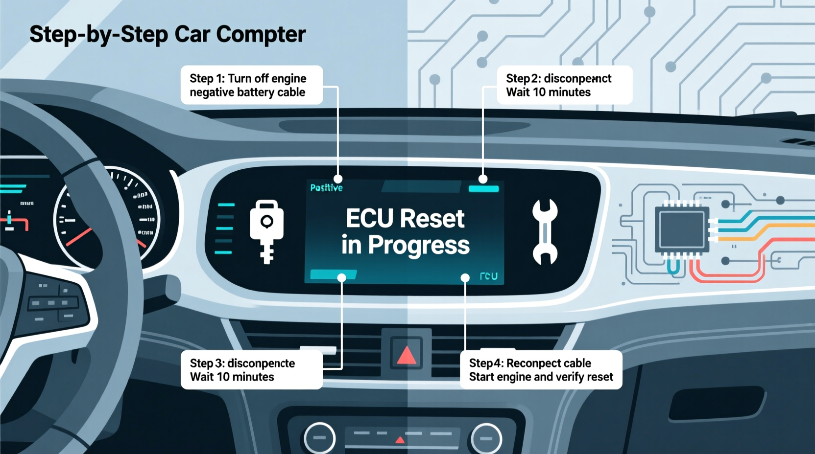 how do you reset a car computer