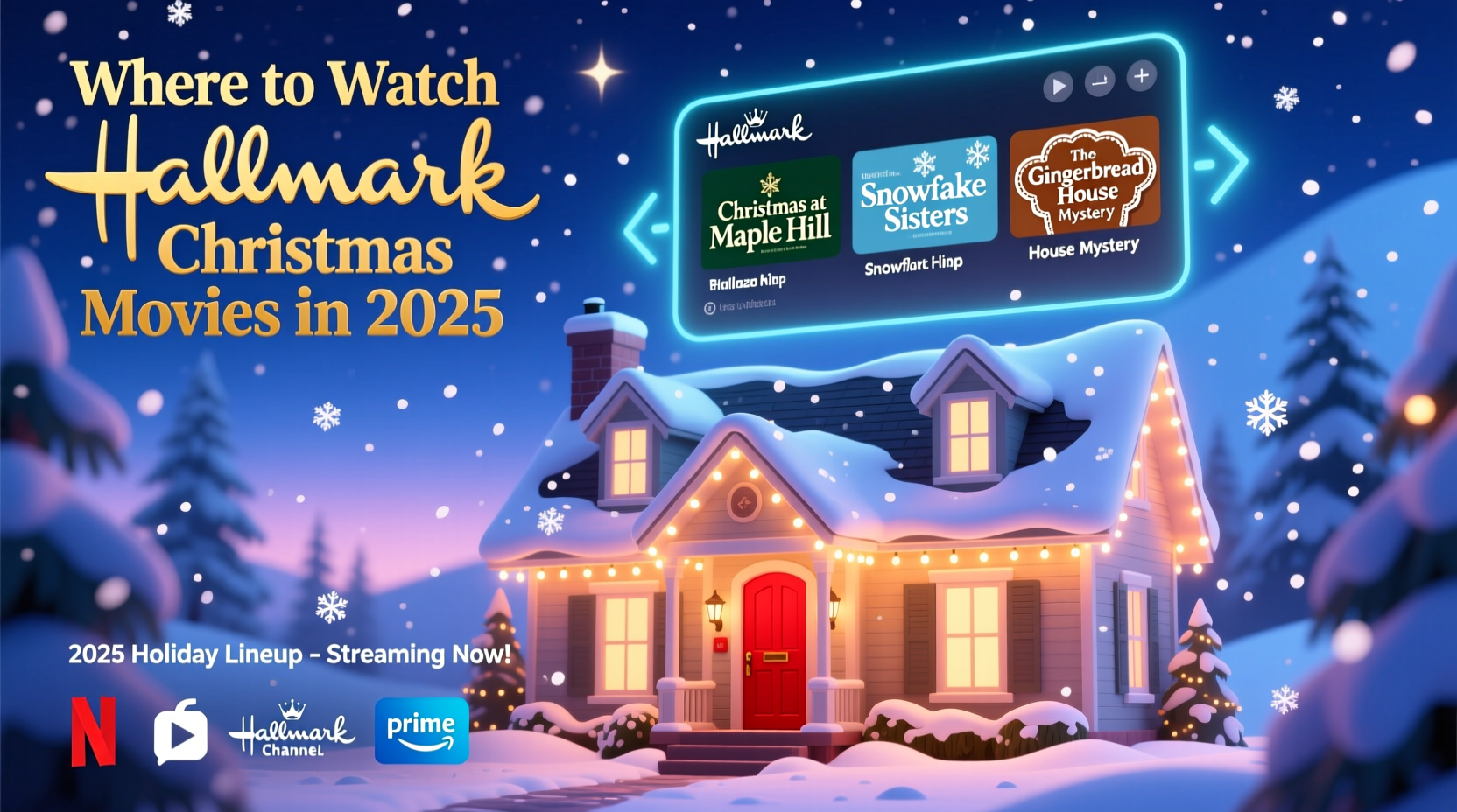 where can i watch hallmark christmas movies