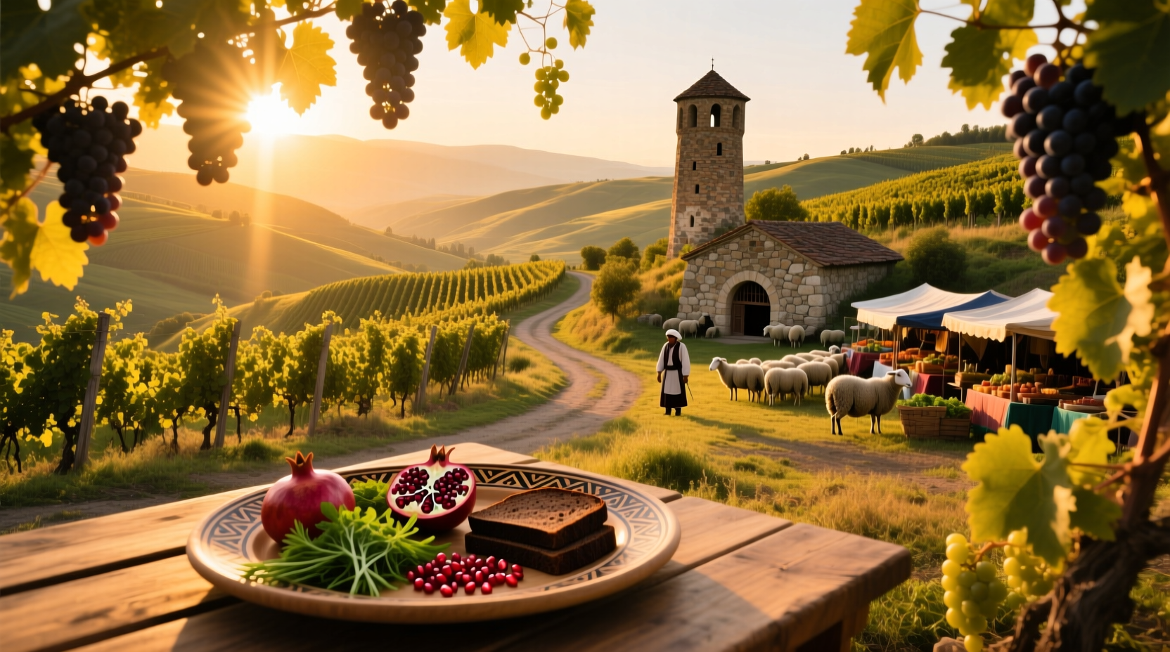 Georgia Country Wine Food Guide: How to Travel on a Budget