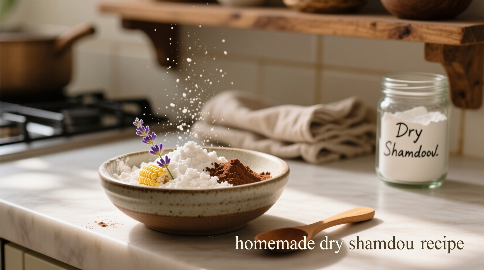 homemade dry shampoo recipe