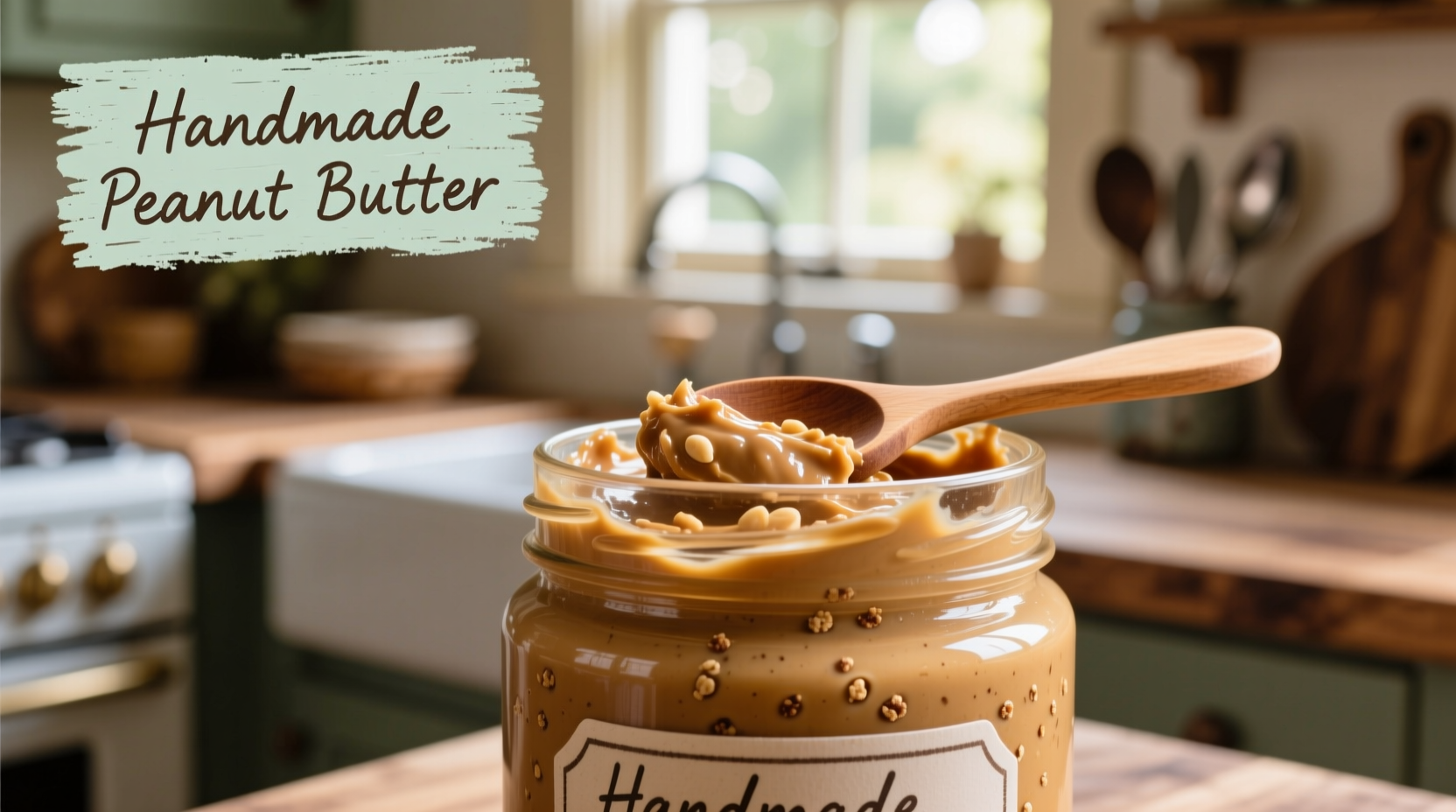 homemade peanut butter