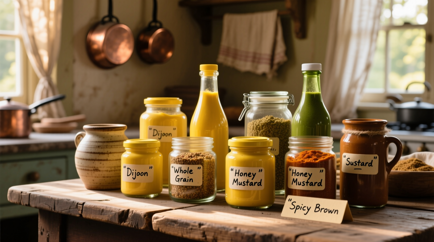 Mustards Explained: Types, Uses & Flavor Guide
