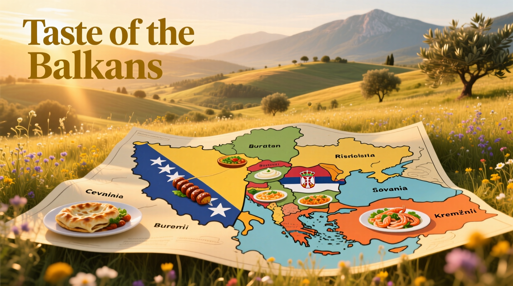 Food Map Shows Ex-Yugoslavian Country's Favorite Dish: A Budget Traveler's Guide