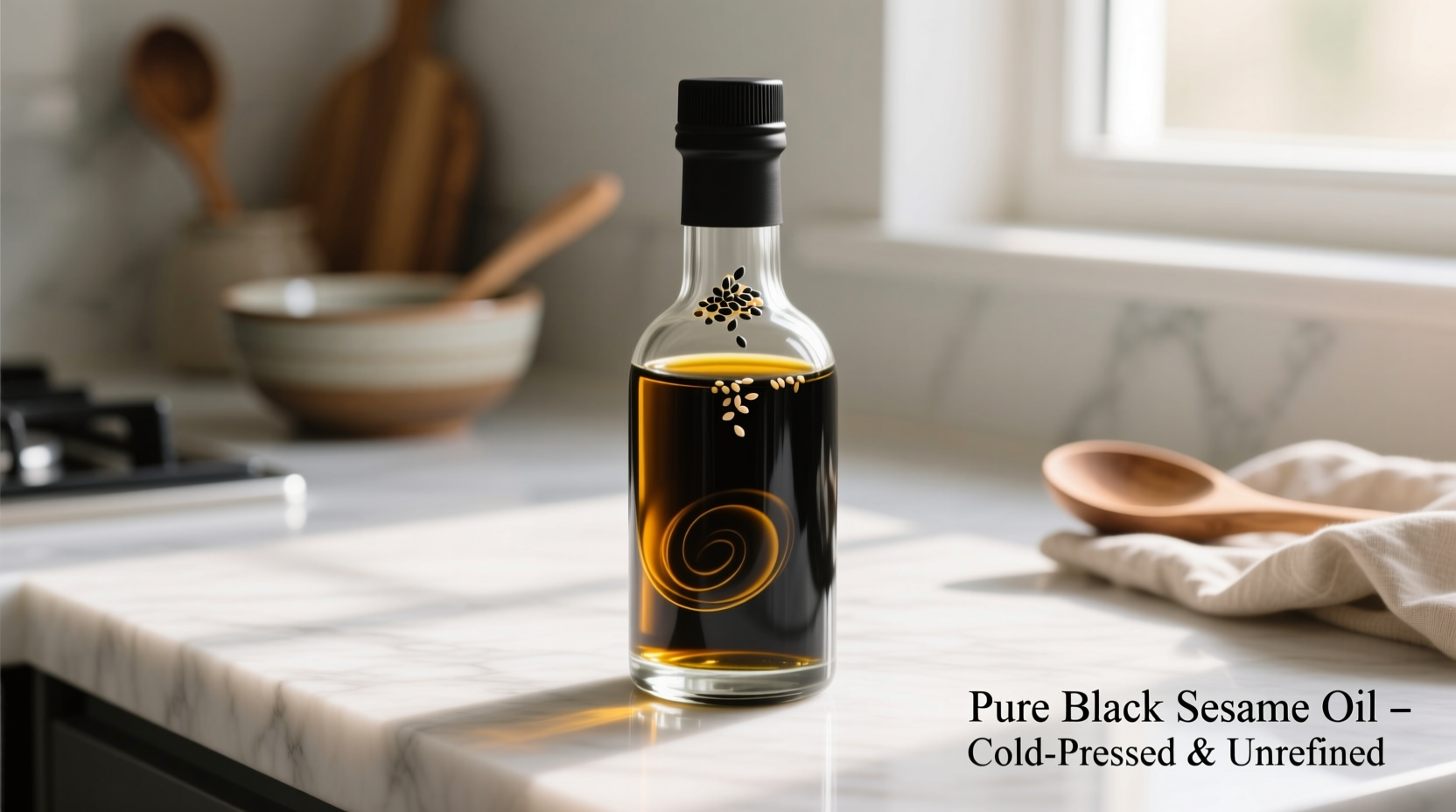 black sesame oil