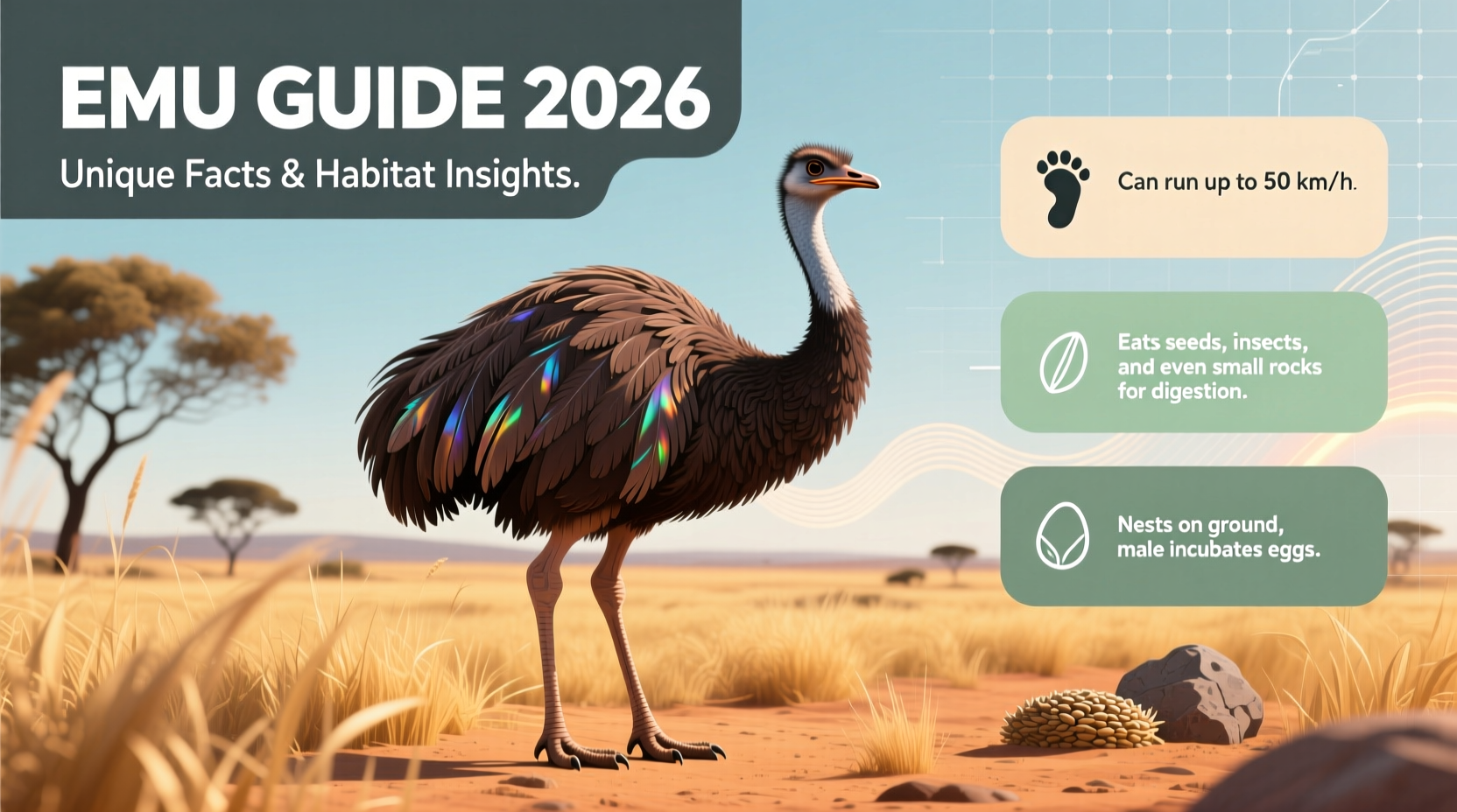 Emu Guide: Unique Facts & Habitat Insights (2026)