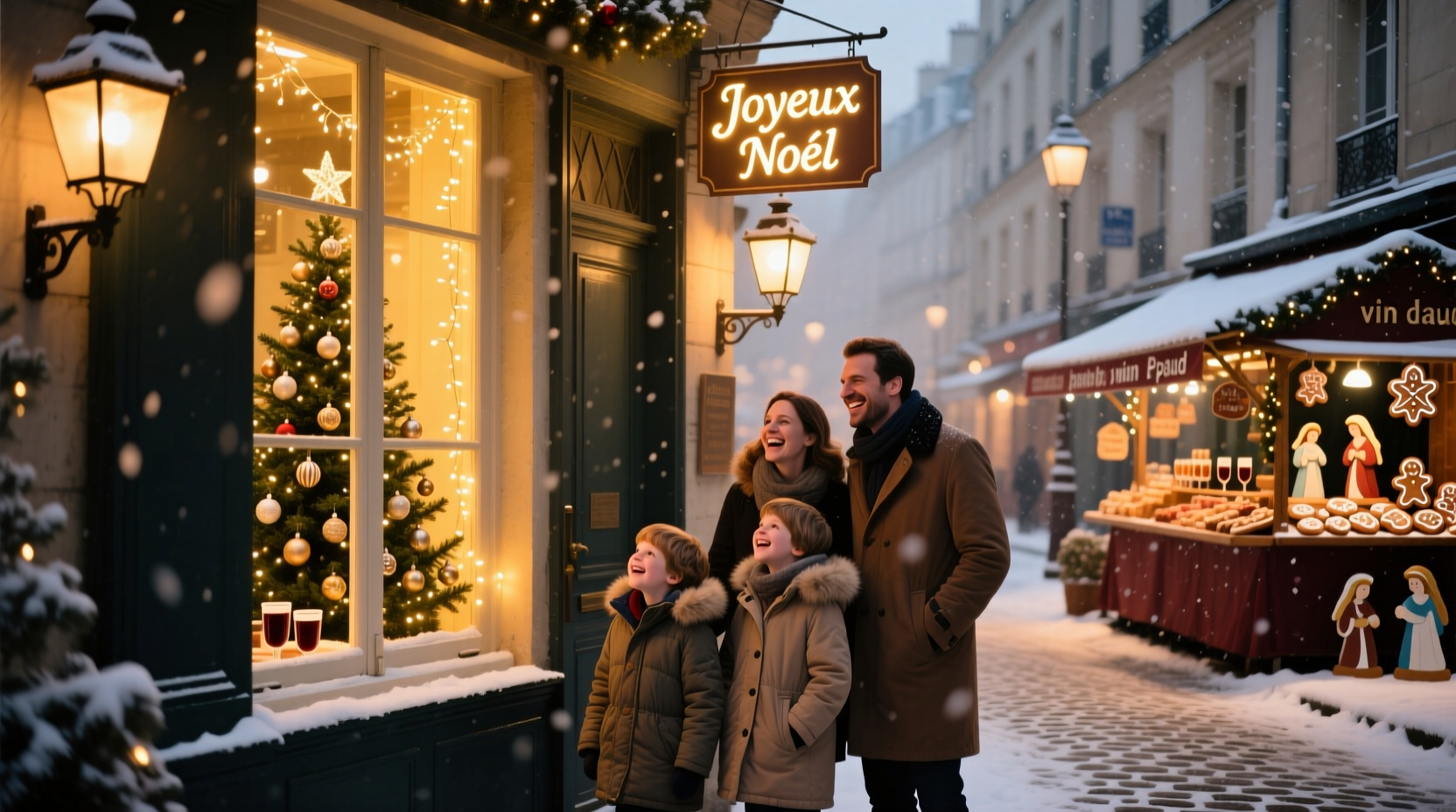 how do we celebrate christmas in france