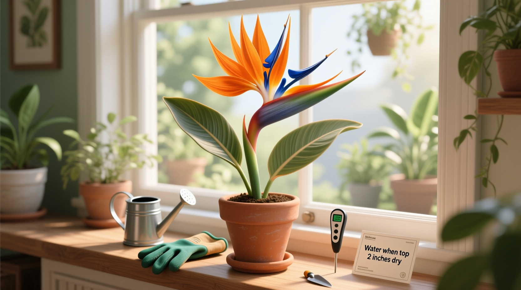 how to care for bird of paradise plant