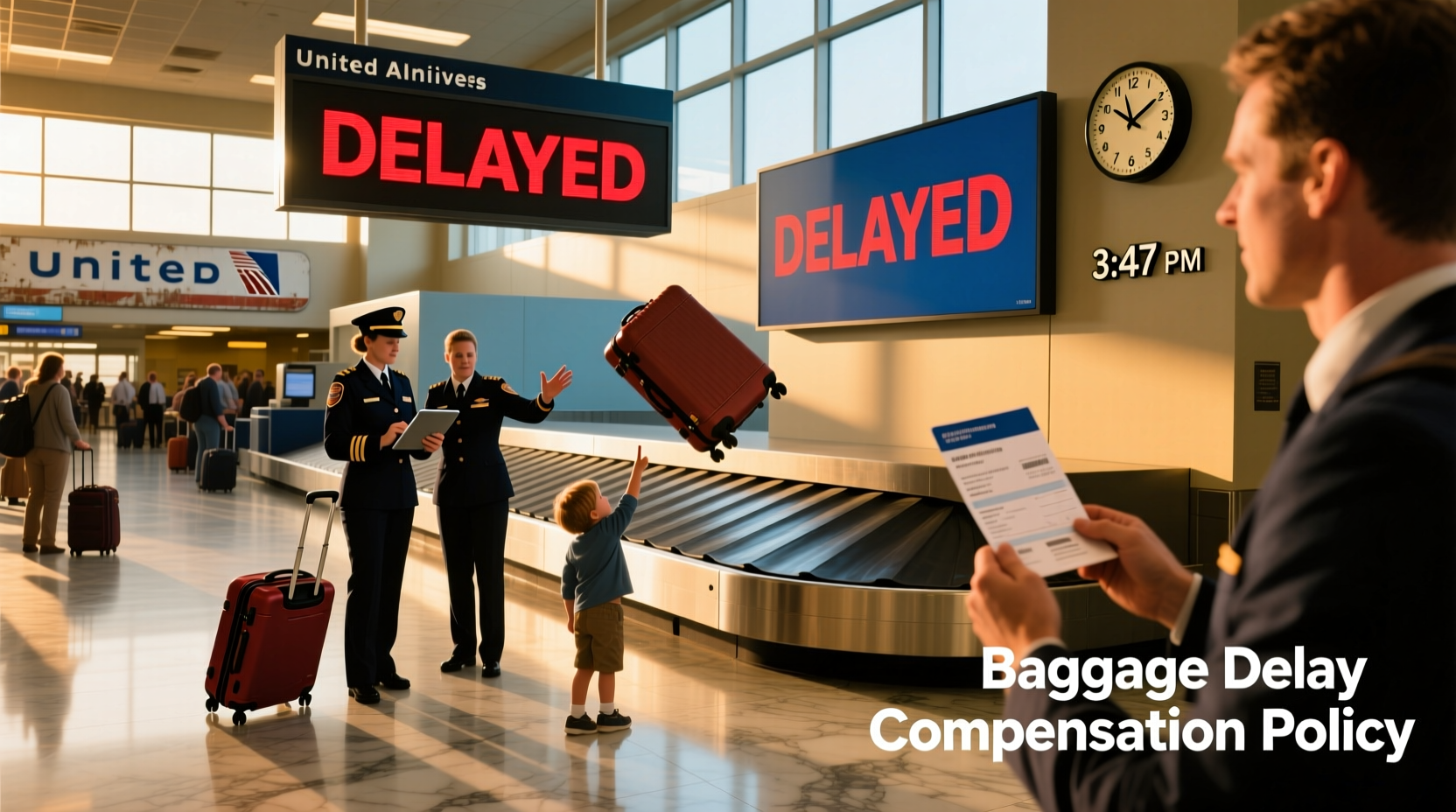 United Airlines Baggage Delay Policy Guide: How to Act Fast & Recover Costs