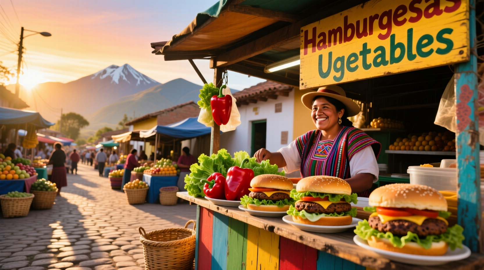 How to Sell Veggie Burgers in South America: A Budget Traveler’s Guide