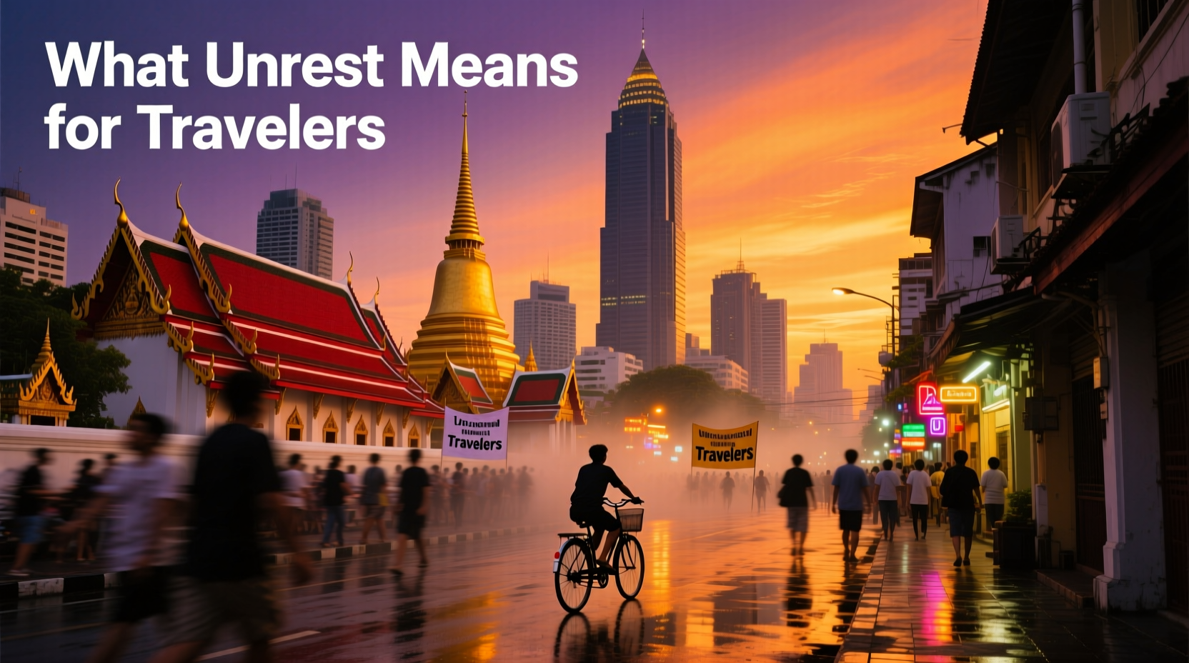 Bangkok on the Brink: What Unrest Means for Travelers — Budget Guide