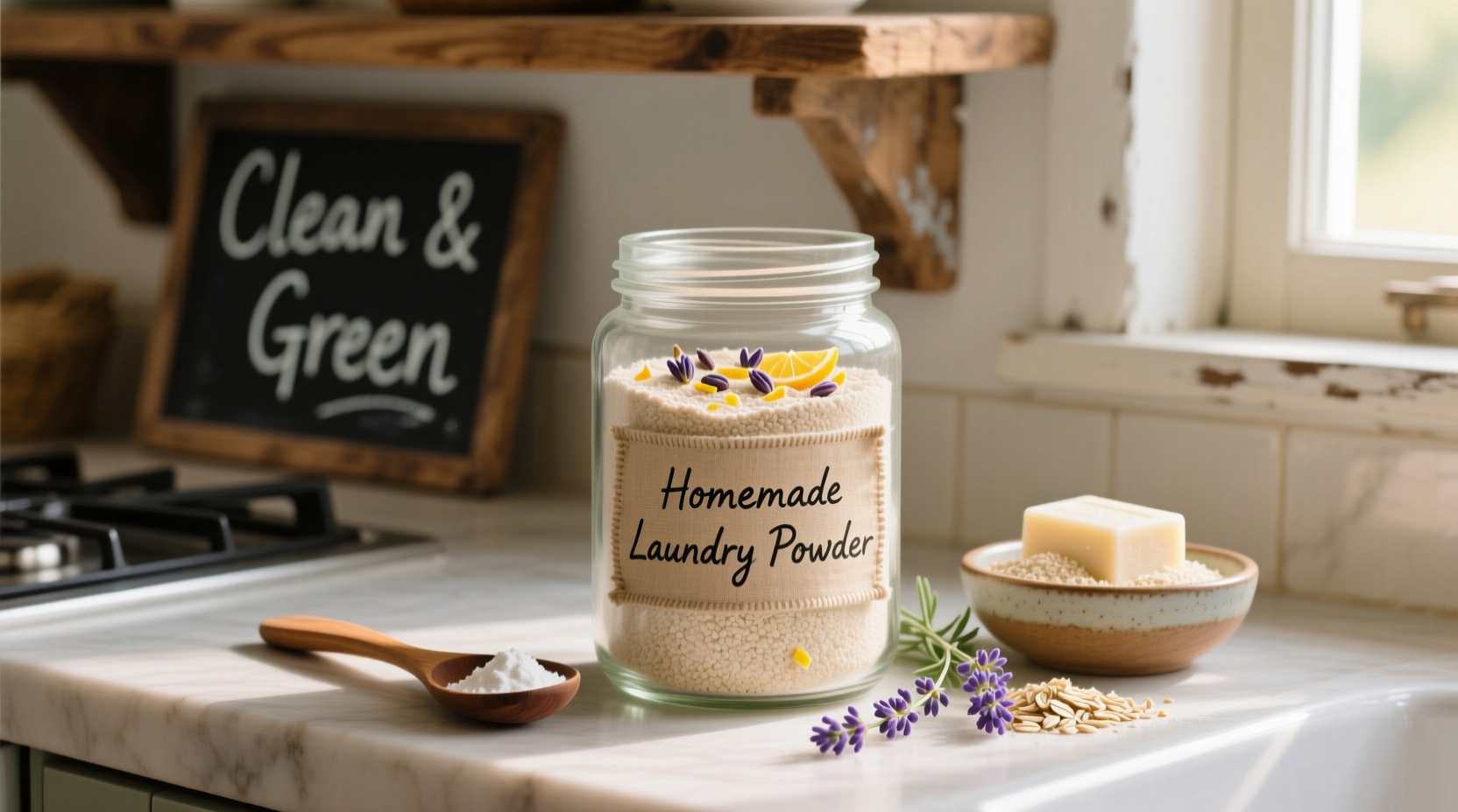 homemade washing powder