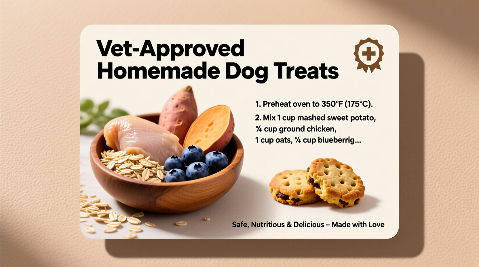 Vet-Approved Homemade Dog Treats: 5 Safe Recipes