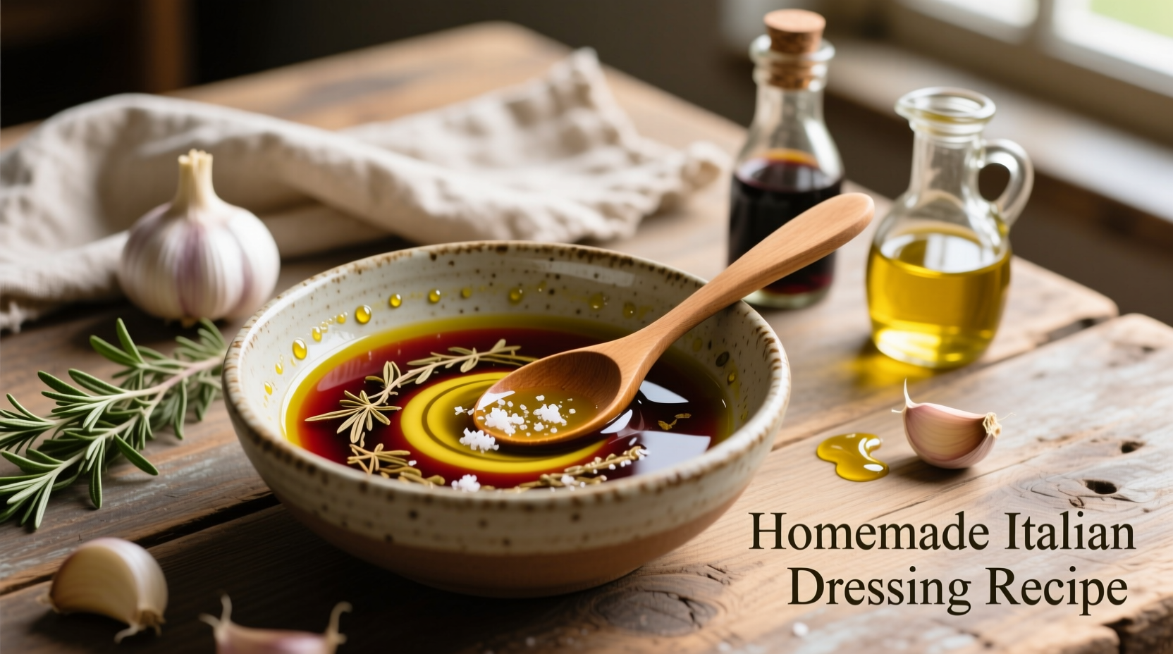 homemade italian dressing recipe