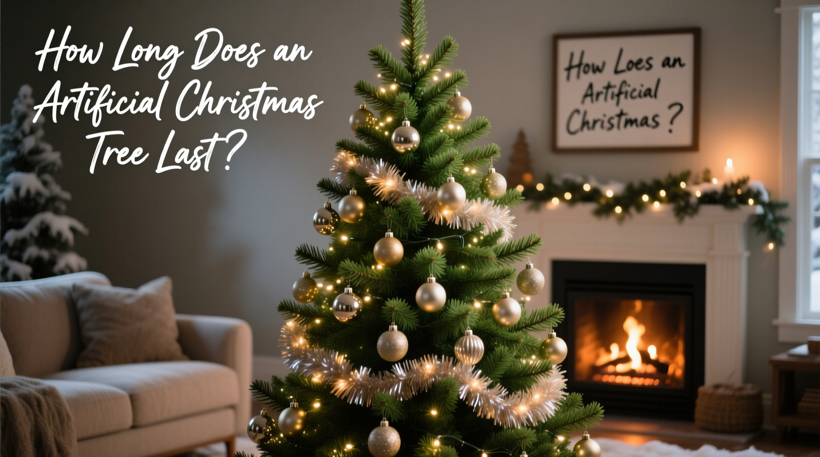 how long does an artificial christmas tree last