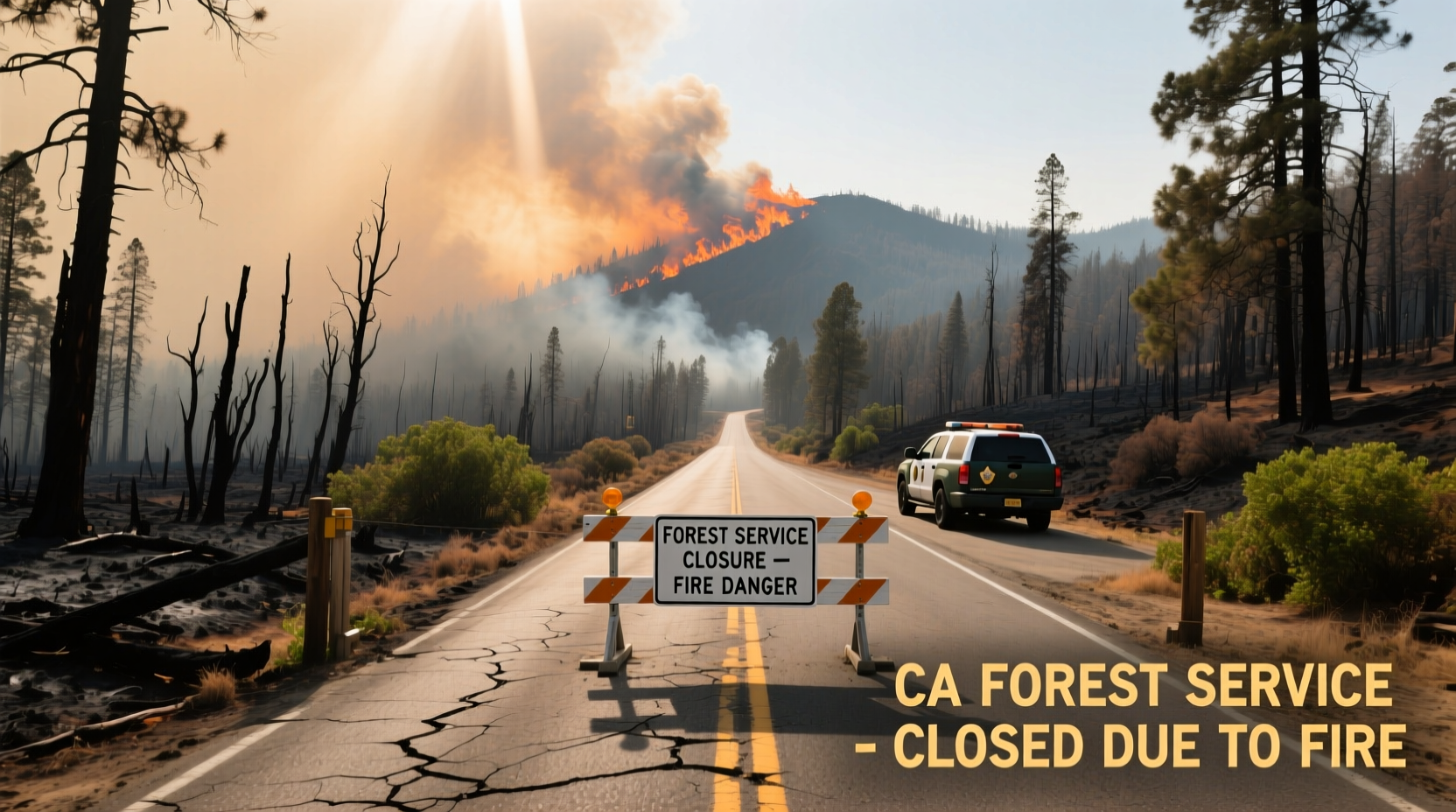 How to Navigate California US Forest Service Wildfire Closures: Transport Guide