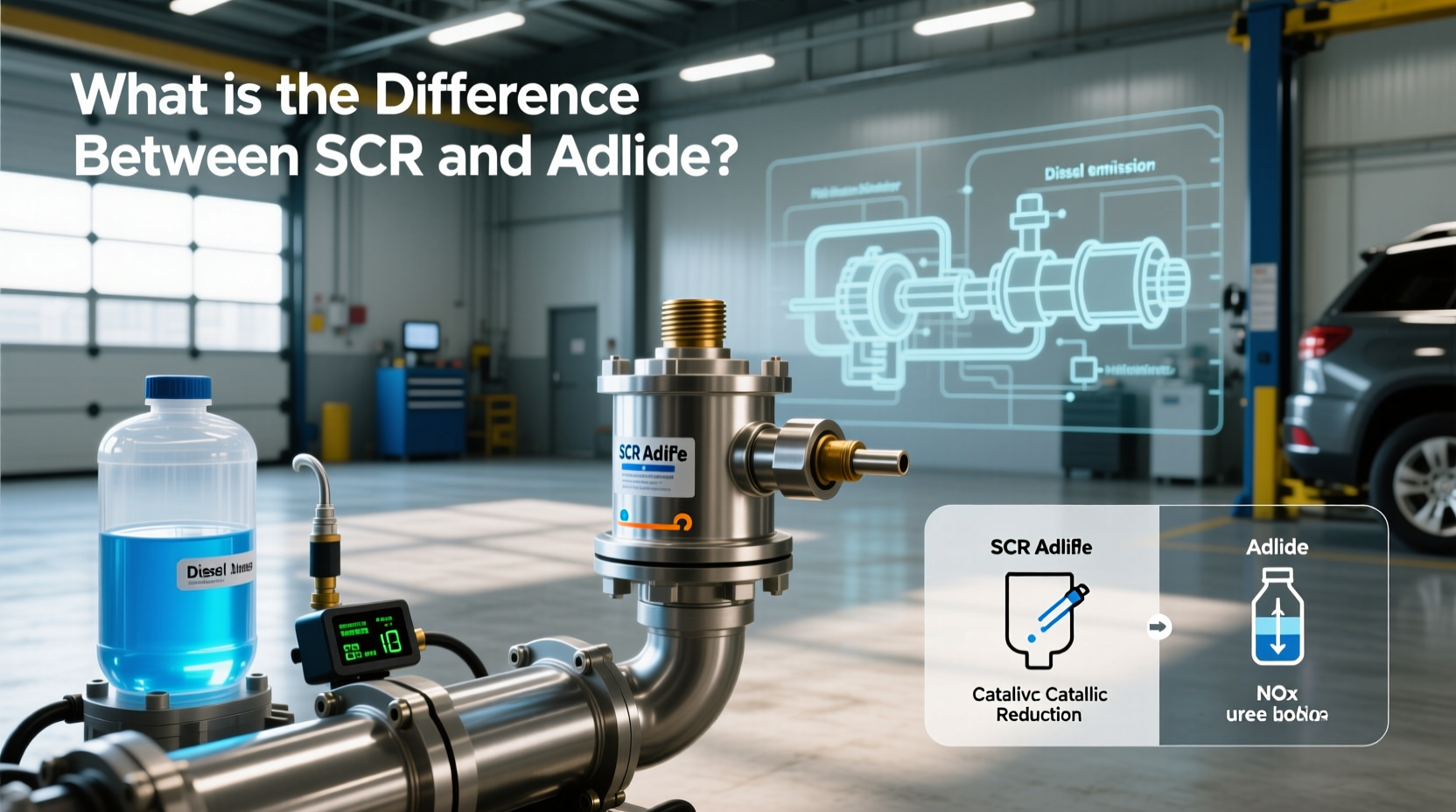 How to Choose SCR AdBlue Urea Sensor: What Is the Difference Between SCR and AdBlue?
