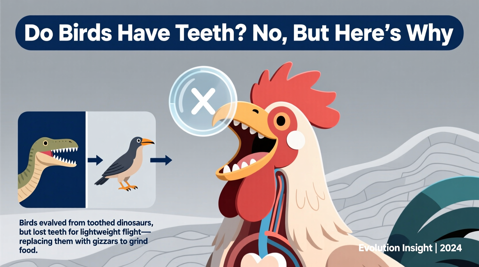 do birds have teeth