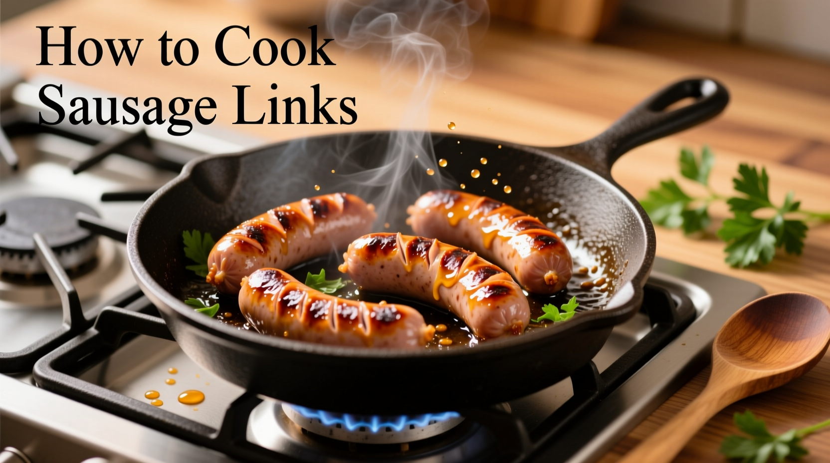 how to cook sausage links