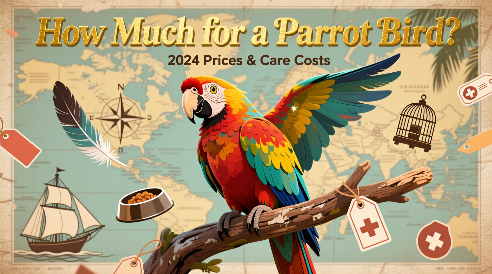 how much for a parrot bird