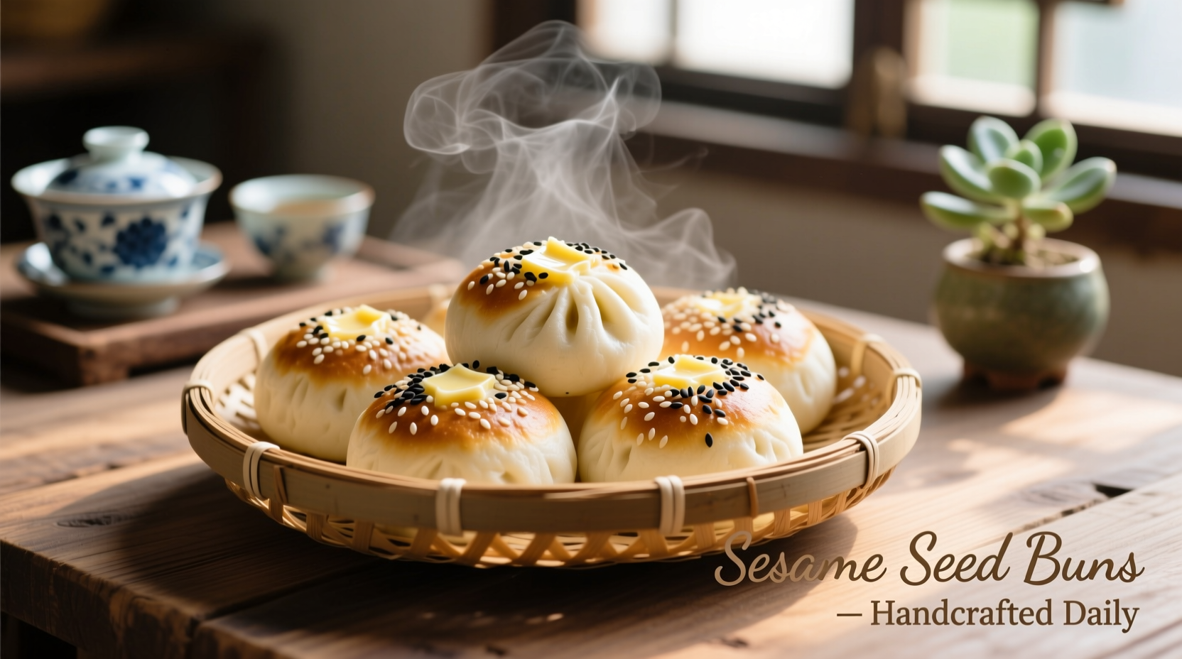 sesame seed buns