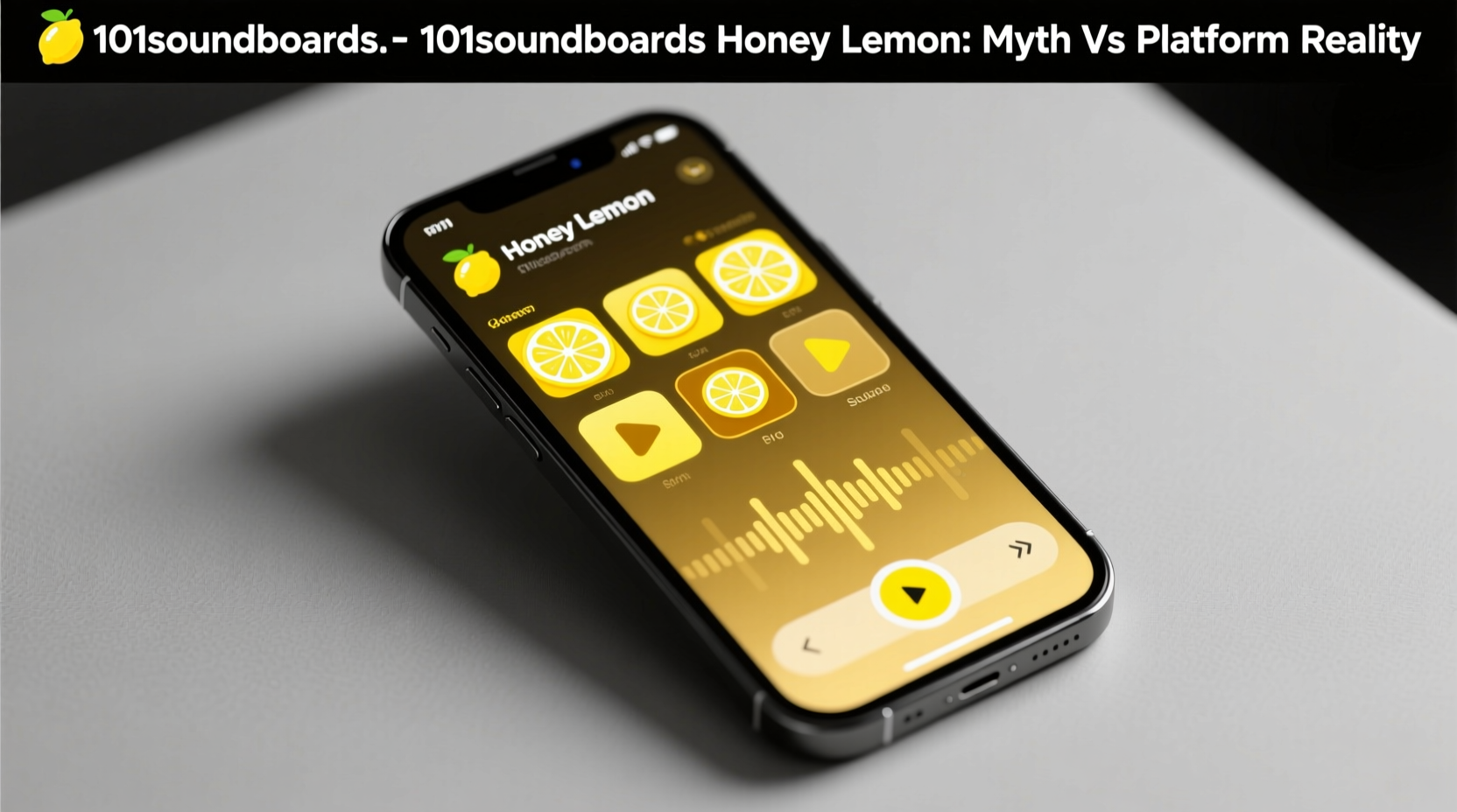 101soundboards honey lemon myth vs platform reality