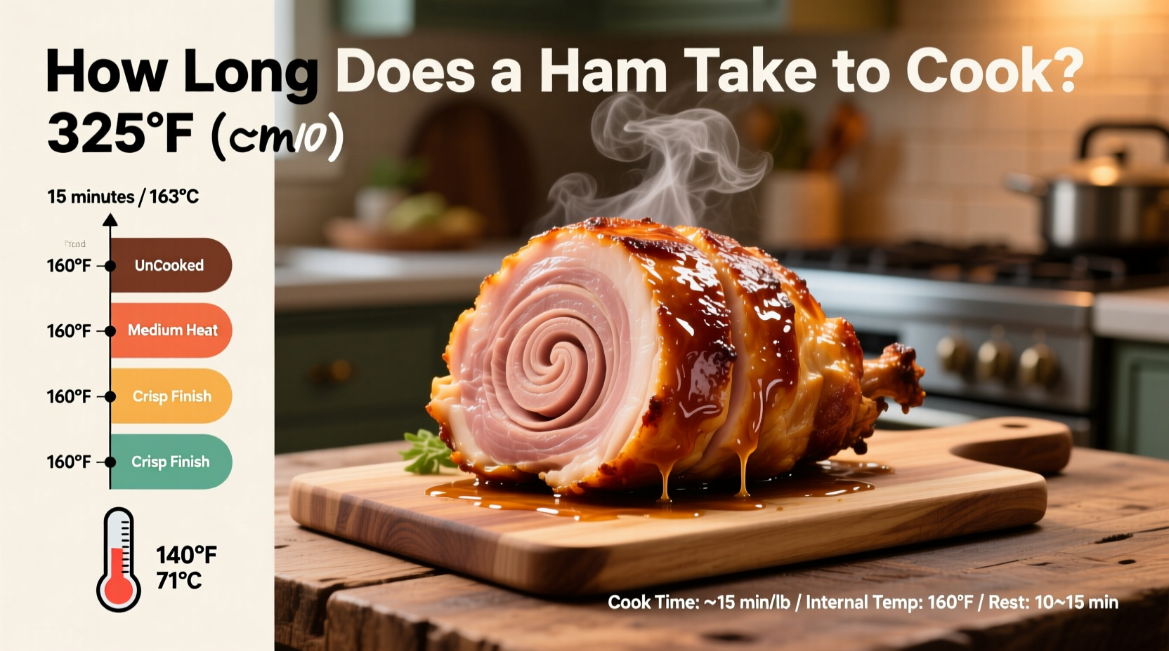 how long does a ham take to cook