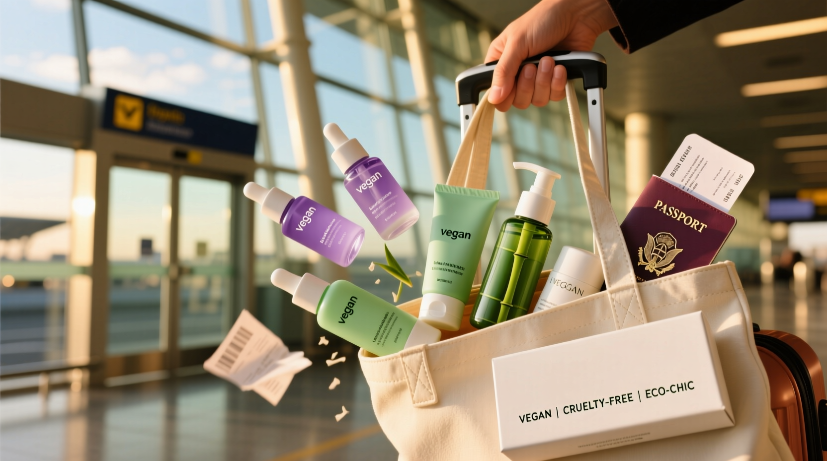 Vegan Skincare Brands Travel Transport Guide: How to Move Products Safely