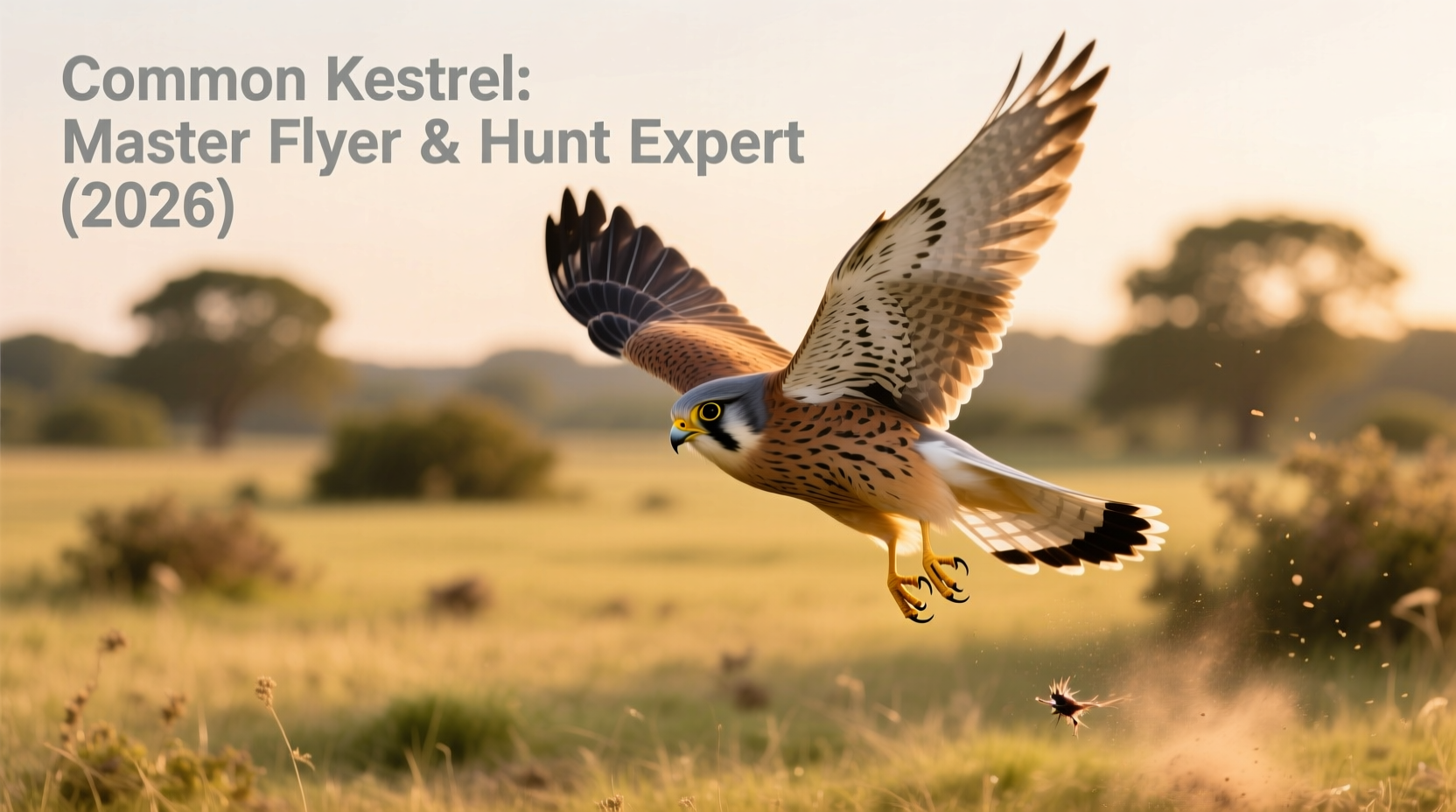 Common Kestrel: Master Flyer & Hunt Expert (2026)