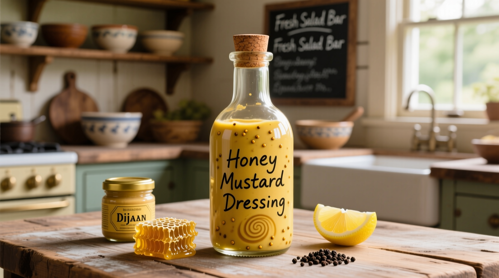 Perfect Honey Mustard Dressing Recipe in 5 Minutes