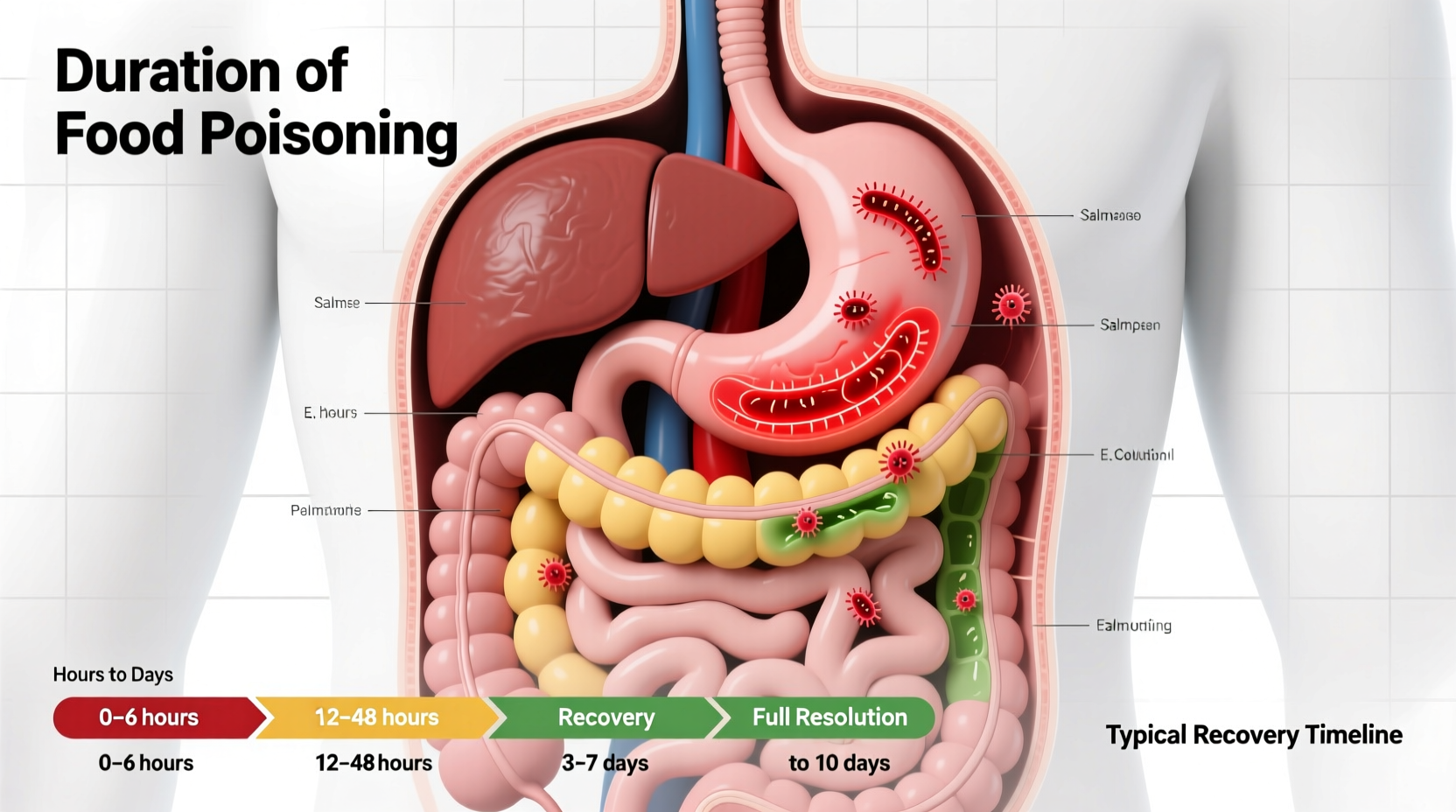 Food Poisoning Duration: Symptoms Timeline Explained