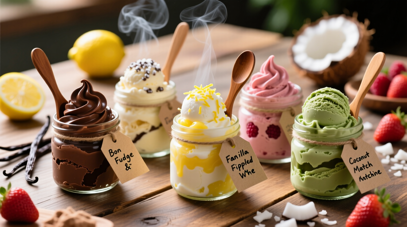 homemade ice cream flavors