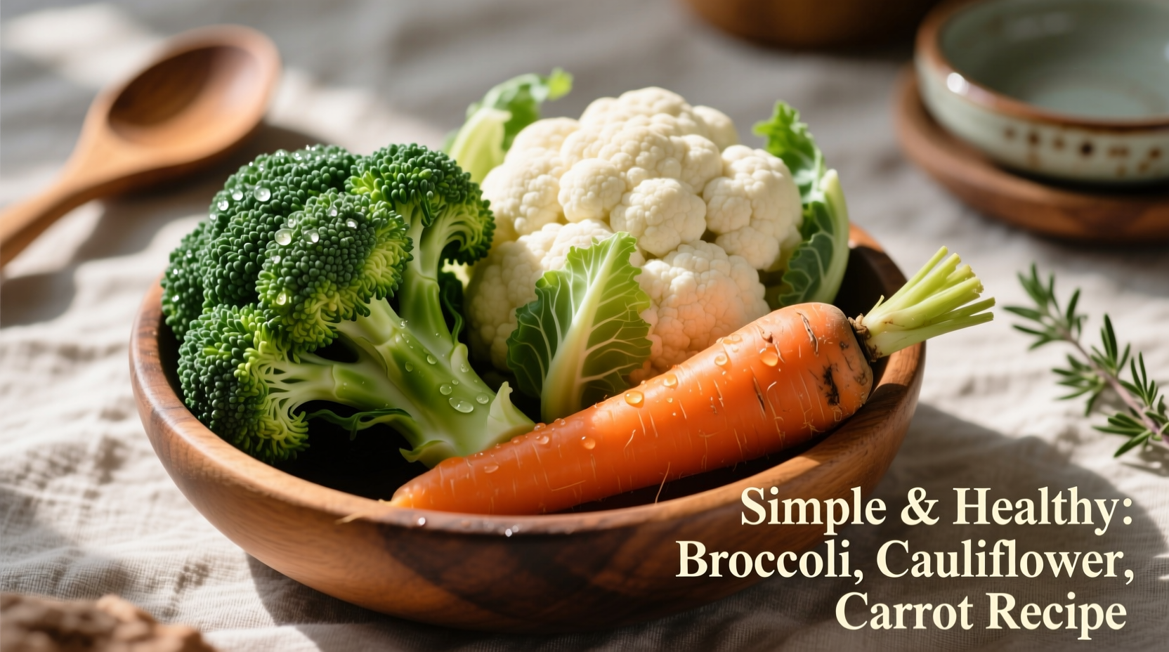 broccoli cauliflower carrot recipe