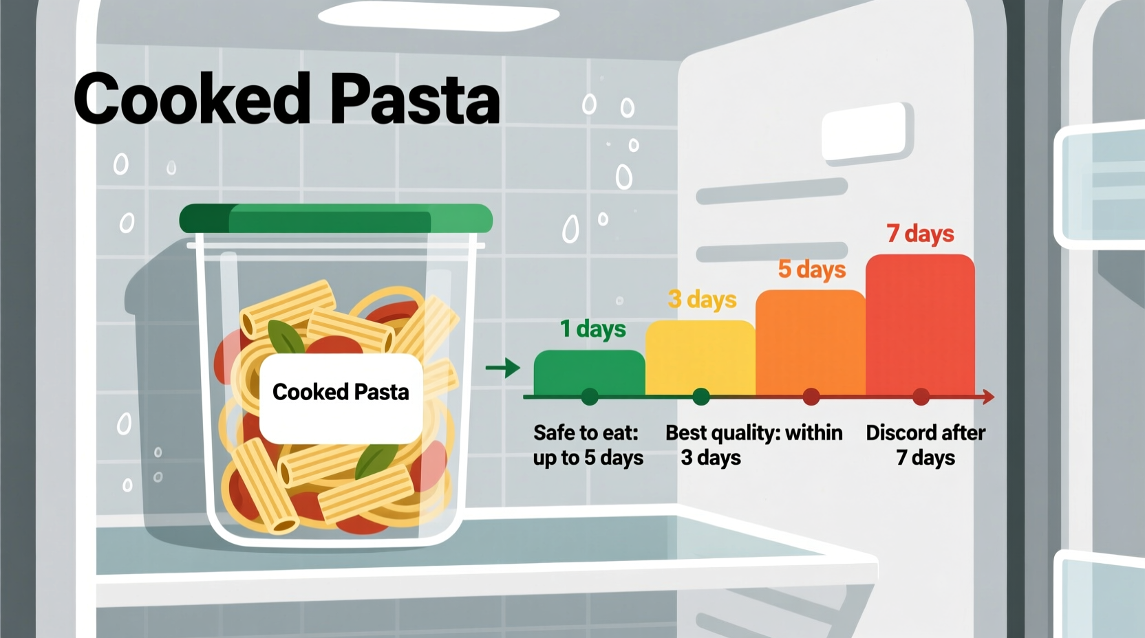 Cooked Pasta Fridge Life: Safe Storage Time Revealed