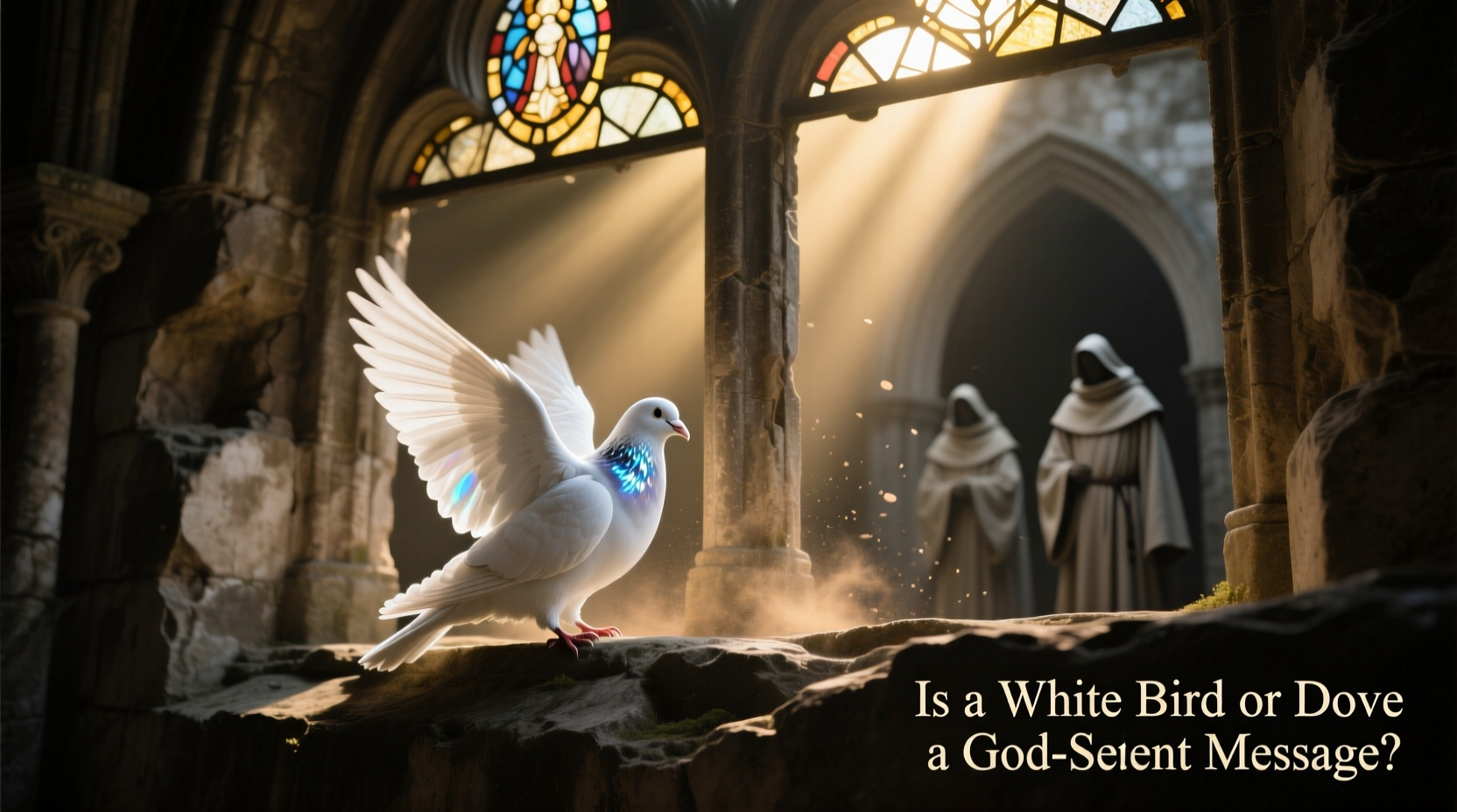 is white bird dove god sent message