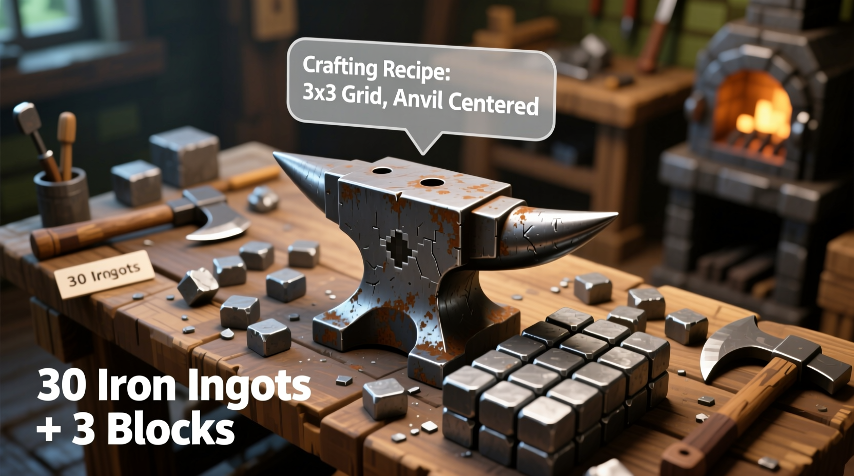 How to Craft an Anvil in Minecraft: Step-by-Step Guide