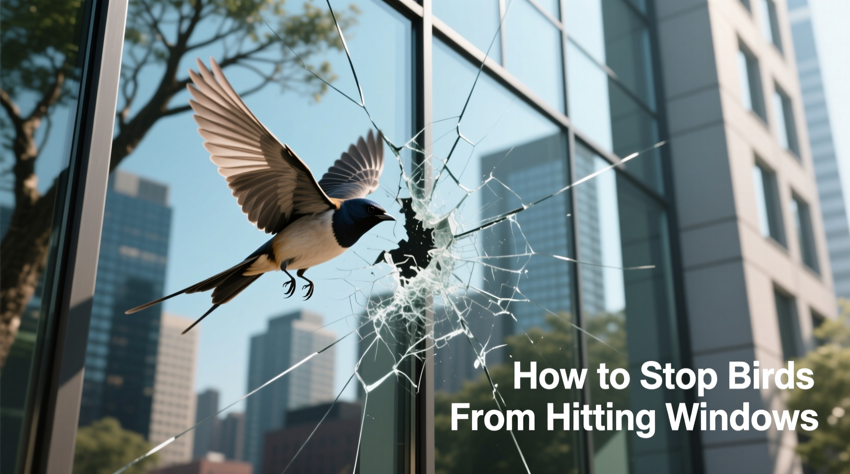 how to stop birds from hitting windows