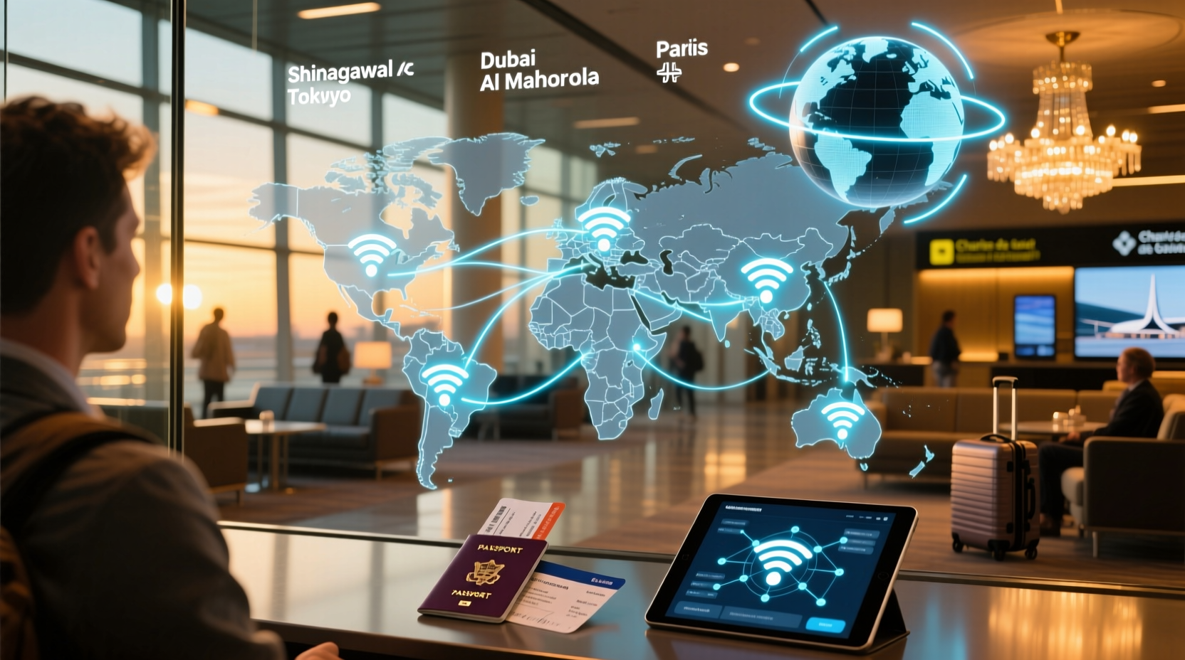 Mapped Wireless Passwords for Airports & Lounges Worldwide: A Practical Guide
