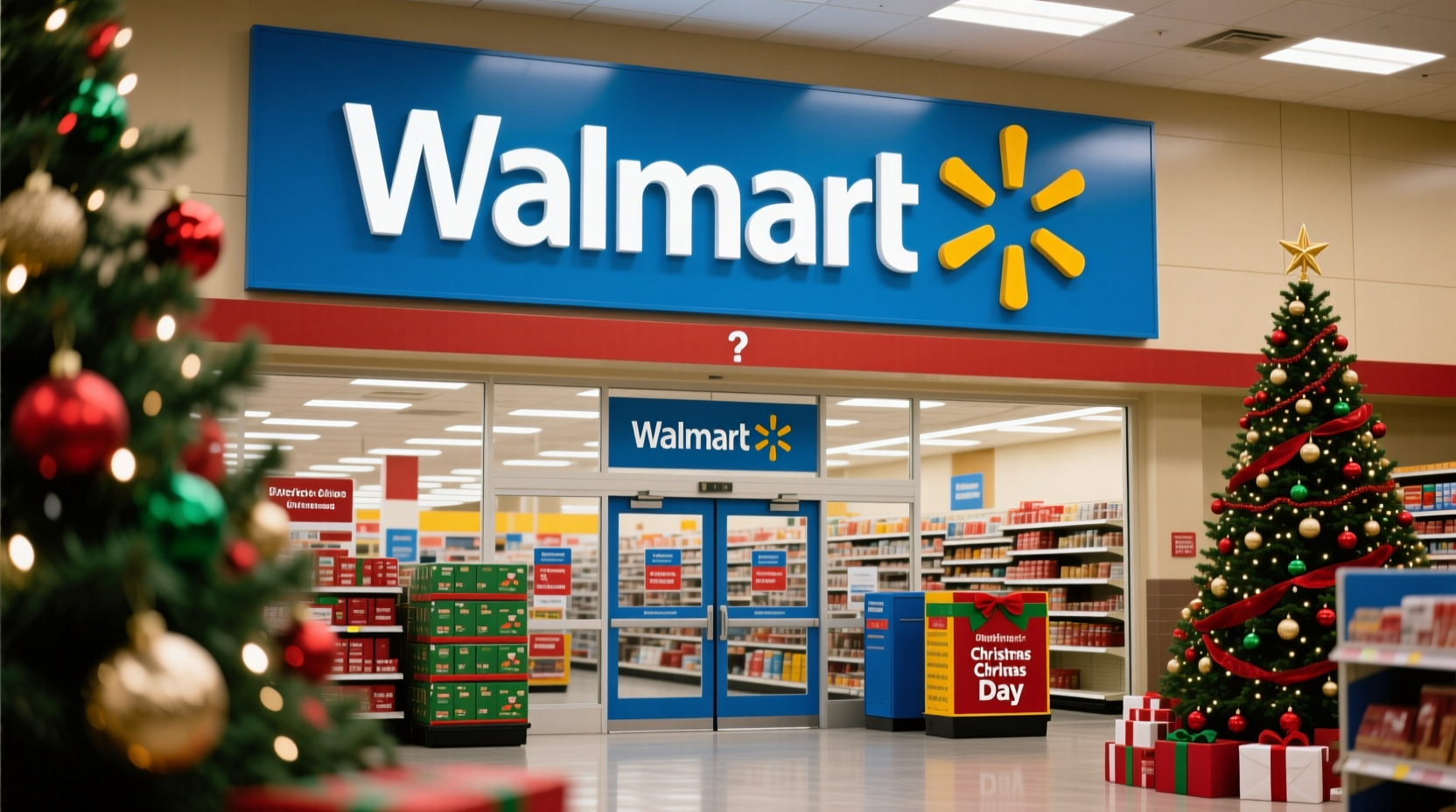 are walmarts open on christmas