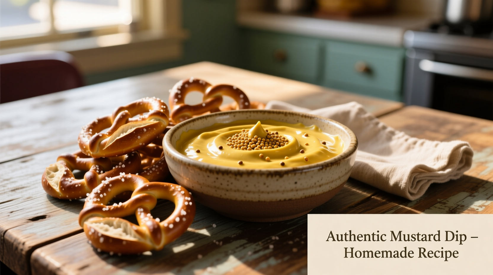 Perfect Mustard Dip Recipe for Pretzels: 5-Ingredient Classic